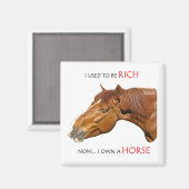 Ik was vroeger rijk magneet (Voorkant / Achterkant)