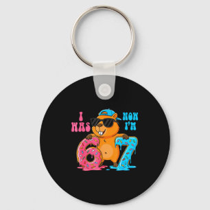 Ik Was Zes Nu Ben Ik Zeven 6 7 Capybara 67 Meme 7e Sleutelhanger
