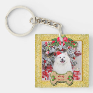 Ik Wauw Je Een Prettig Kerstfeest Persoonlijk Hond Sleutelhanger