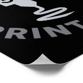 Ik wed dat ik dat kan printen poster (Hoek)