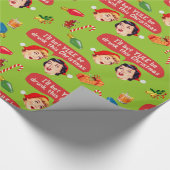 Ik wed dat YULE deze kerst drink wordt Cadeaupapier (Hoek)