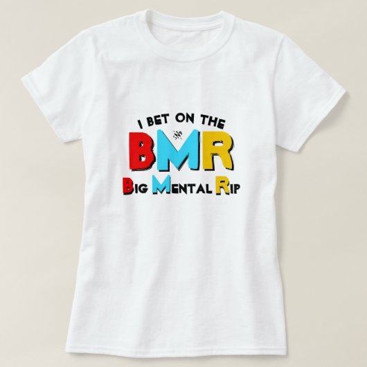 Ik wed op de Big Mental Rip T-Shirt (Design voorkant)