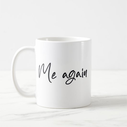 Ik weer koffiemok (Links)