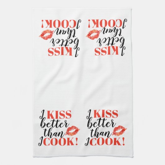 Ik weet beter dan ik ook. | Lips Theedoek (Verticaal)