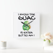 Ik weet dat de Guac extra is, maar ik ook... Vierkante Klok (Huis)
