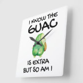 Ik weet dat de Guac extra is, maar ik ook... Vierkante Klok (Hoek)