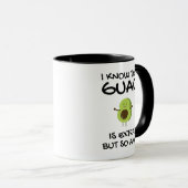 Ik weet dat de Guac extra is, maar ook de koffie-M Mok (Voorkant rechts)