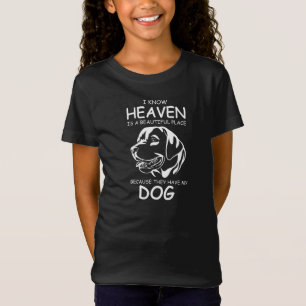 Ik weet dat de hemel een mooie plek is omdat ze ha t-shirt