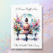 Ik weet dat de wereld eng voelt | vriendschap kaart