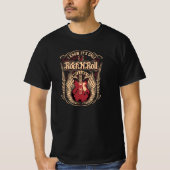 Ik weet dat het alleen Rock on Roll is T-shirt (Voorkant)