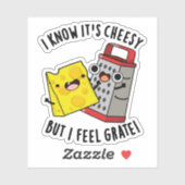Ik weet dat het cheesy is, maar ik voel me geweldi sticker (Vel)