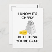 Ik weet dat het flauw is, maar ik denk dat je gewe briefkaart (Voorkant / Achterkant)