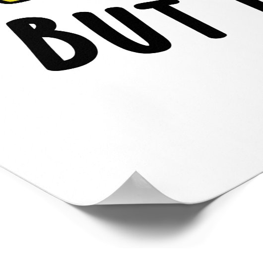 Ik weet dat het kaasachtig is, maar ik voel grote poster (Hoek)