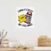 Ik weet dat het kaasachtig is, maar ik voel grote poster (Keuken)