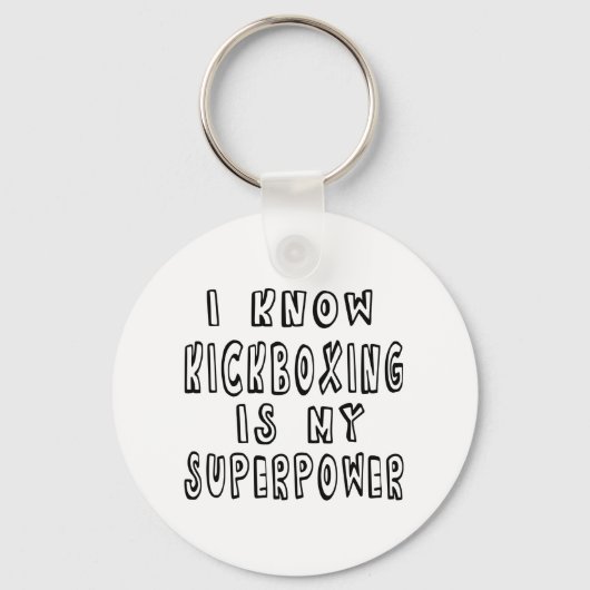 Ik weet dat het mijn Superpower is Sleutelhanger (Voorkant)