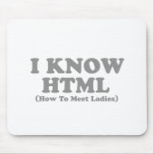 Ik weet dat html muismat (Voorkant)