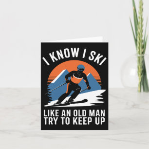 Ik weet dat ik als een oud Man moet blijven. Kaart
