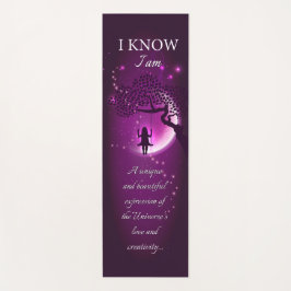 Ik weet dat ik bevestigingen yoga mat - 10