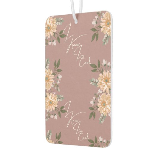 Ik weet dat ik cool ben luchtverfrisser (Links)