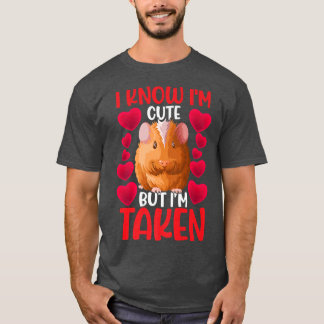 Ik weet dat ik Cute ben, maar ik ben met de Guines T-shirt