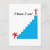 Ik weet dat ik dat kan. briefkaart (Voorkant)