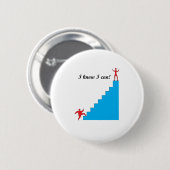Ik weet dat ik dat kan. ronde button 5,7 cm (Voorkant /achterkant)