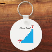 Ik weet dat ik dat kan. sleutelhanger (Voorkant)