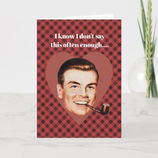 Ik weet dat ik dit niet vaak genoeg zeg feestdagen kaart (Voorkant)