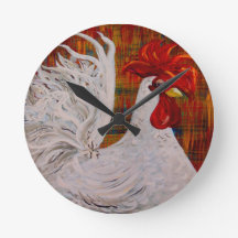 Ik weet dat ik een lieflijk witte Rooster ben