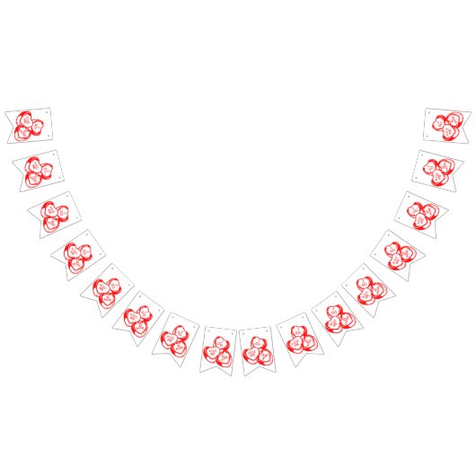 Ik weet dat ik een mijne Valentijnsdag ben die een Vlaggetjes (Alle)