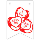 Ik weet dat ik een mijne Valentijnsdag ben die een Vlaggetjes (Derde vlag)