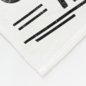 Ik weet dat ik een oude Man vind die probeert door Fleece Deken (Hoek)