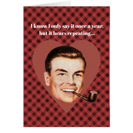 Ik weet dat ik het maar één keer per jaar zeg...