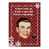 Ik weet dat ik het maar één keer per jaar zeg... (Voorkant)