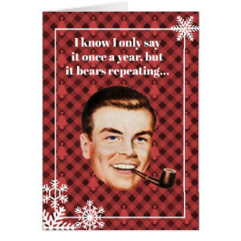 Ik weet dat ik het maar één keer per jaar zeg...