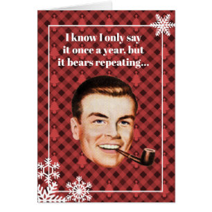 Ik weet dat ik het maar één keer per jaar zeg...