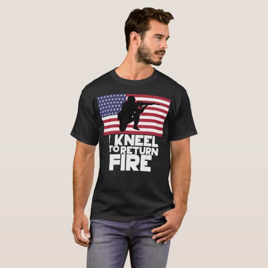 Ik weet dat ik het vuur moet terugkeren. t-shirt (Voorkant volledig)