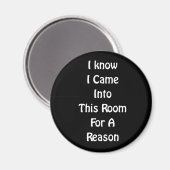 Ik weet dat ik in deze kamermagneet ben gekomen magneet (Voorkant / Achterkant)