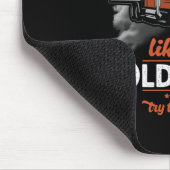 Ik weet dat ik rijd als een oud Man... probeer op  Muismat (Hoek)