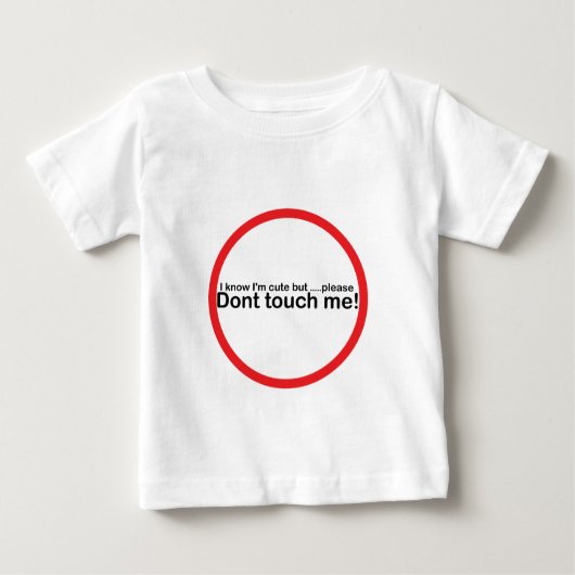 Ik weet dat ik schattig ben, maar raak me alsjebli (Voorkant)