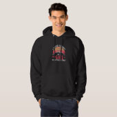 Ik weet dat ik schiet als een meisje Boogschutter Hoodie (Voorkant volledig)