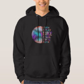 ik weet dat ik speel als een meisje dat probeert o hoodie (Voorkant)