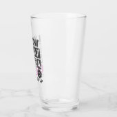 Ik weet dat ik speel als een meisje die honkbal pr glas (Links)