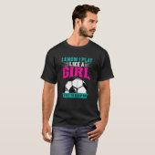 Ik weet dat ik speel als een meisje.. probeer op t t-shirt (Voorkant volledig)