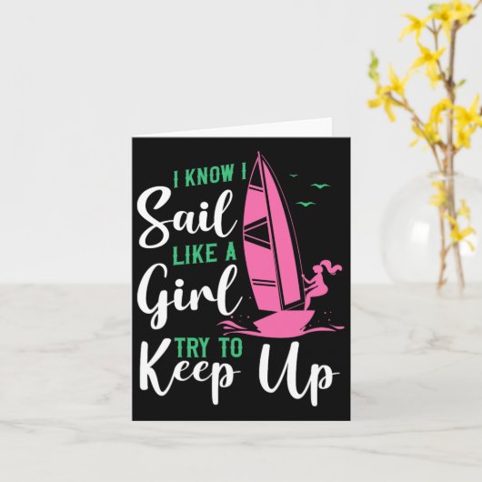 Ik weet dat ik zei dat een meisje ons wil houden kaart (Gele Bloem)