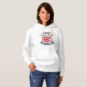 Ik weet dat ik zei dat ik Abbas wil Hoodie (Voorkant volledig)