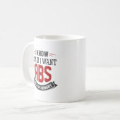 Ik weet dat ik zei dat ik Abbas wil Koffiemok (Voorkant links)