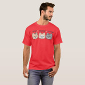 Ik weet dat je Lee Know Grappige Woordspeling Kat T-shirt (Voorkant volledig)