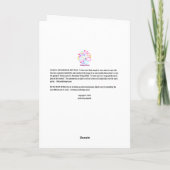 Ik weet dat je veel op je Bord hebt Kaart (Achterkant)