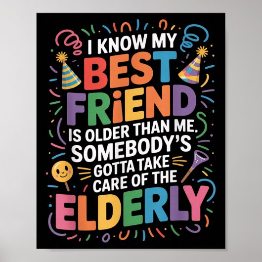 Ik weet dat mijn vriend ouder is dan ik, iemand mo poster (Voorkant)